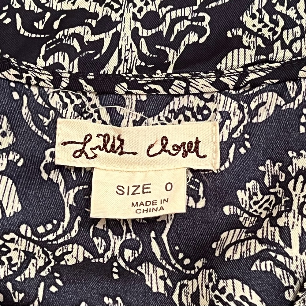 Anthropologie Lili’s Closet Blue Azar Racerback Sleeveless Ruffle Dress - Picture 11 of 14
